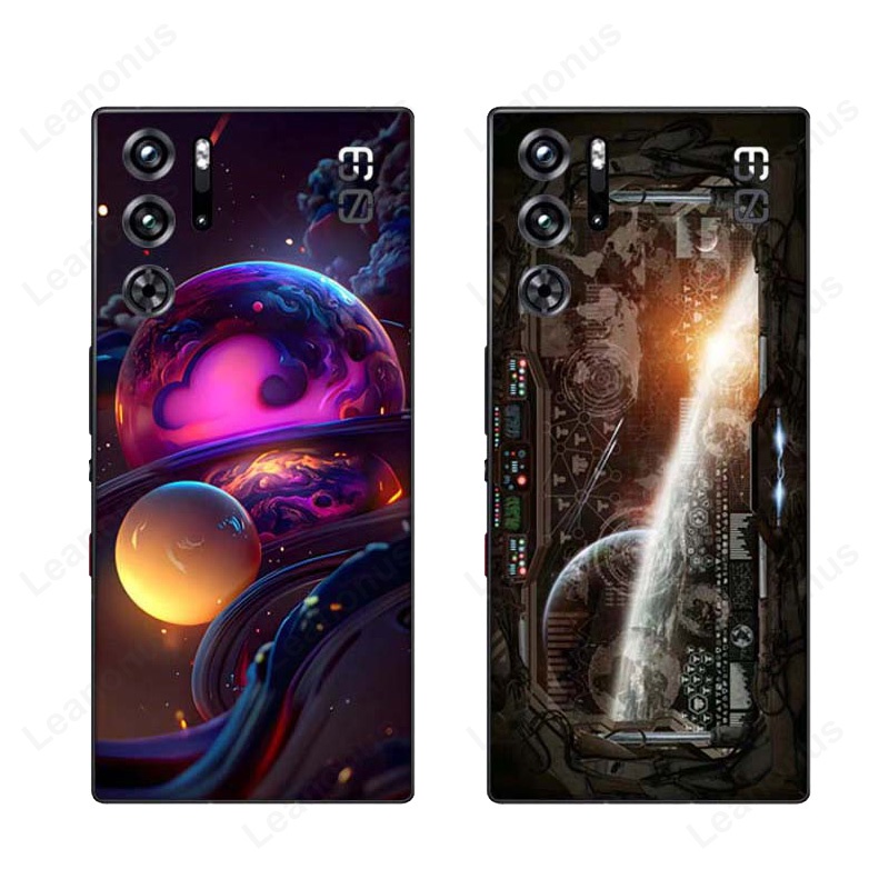 สติกเกอร์ฟิล์มกันรอยหน้าจอ ผิวด้าน ลายดาวเคราะห์ 3M สําหรับ ZTE Nubia Red Magic 9 8 8S 10 Pro Plus