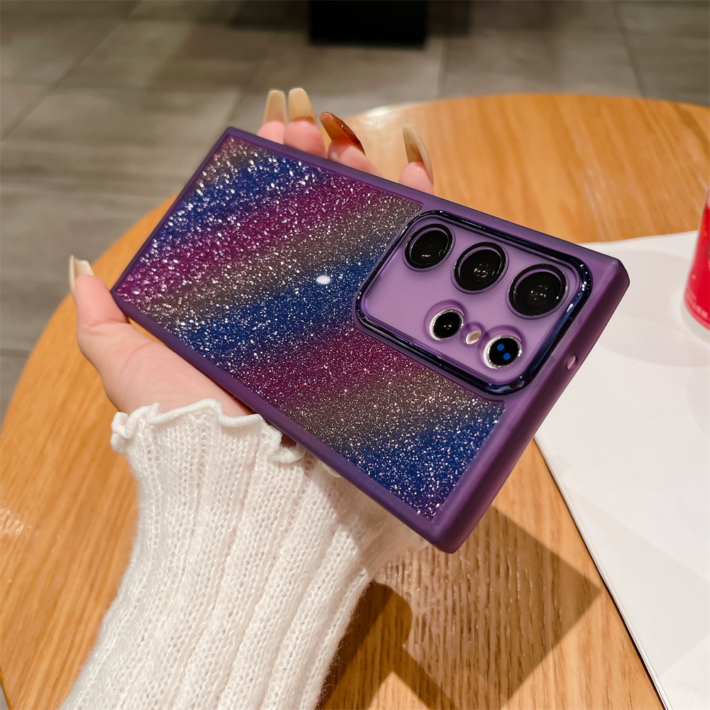 เคส OPPO A79 5G A76 A36 A92 A52 A17 A17K A16 A16s A16K A16e A15 A15s A54 A53 A31 A5 A9 2020 พร้อมฟิล์มกันรอยเลนส์กล้อง