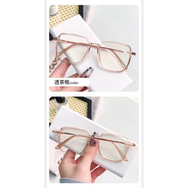แว่นตาโฟโตโครมิก ทรงสี่เหลี่ยม ป้องกันรังสียูวี 400 ป้องกันแสงสีฟ้า สําหรับผู้หญิง และผู้ชาย