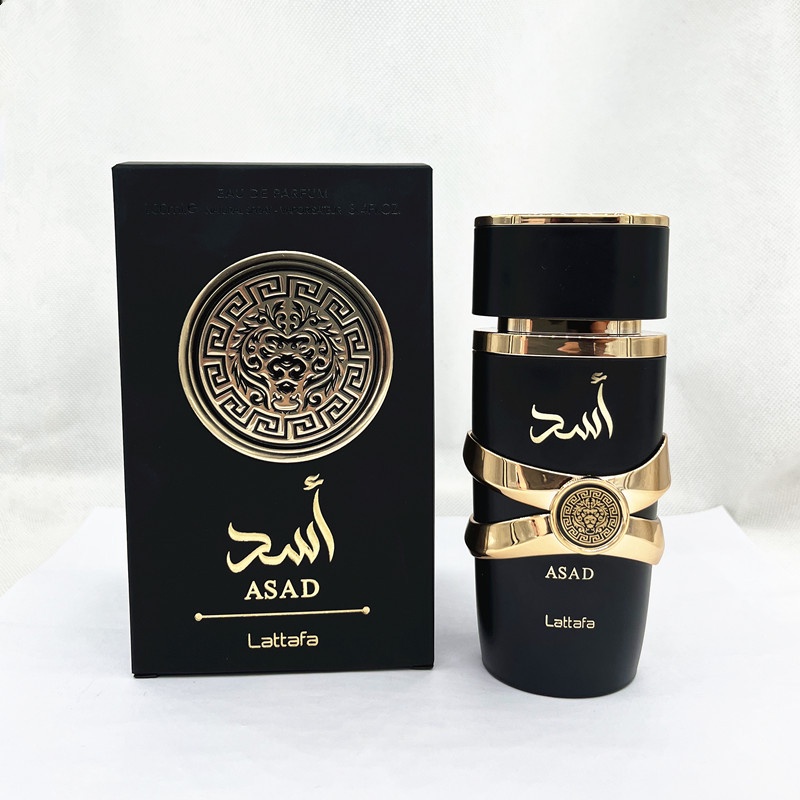 ASAD Lattafa น้ำหอมสีดำ น้ำหอมตะวันออกกลางอาหรับ ขายส่ง ดูไบ ยูเออี เวียดนาม การค้าต่างประเทศข้ามพร