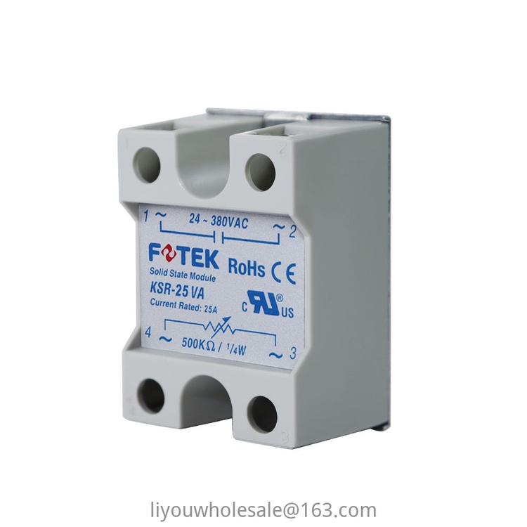 รีเลย์โซลิดสเตทเฟสเดียว FOTEK KSR-25DA 40DA 75DA 40DAE H
