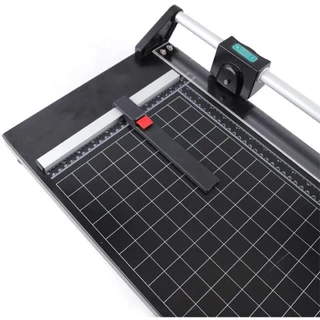 แท่นตัดกระดาษโรตารี่อย่างดี เครื่องตัดกระดาษ 24Inch(61cm) Manual Precision Rotary Paper Trimmer Sharp Photo Cutter