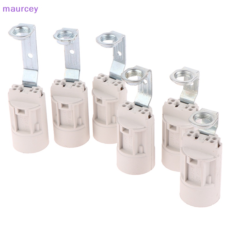 Maurcey ฐานซ็อกเก็ตหลอดไฟ โคมไฟระย้า Led E14 ปรับได้ แบบเปลี่ยน 1 ชิ้น