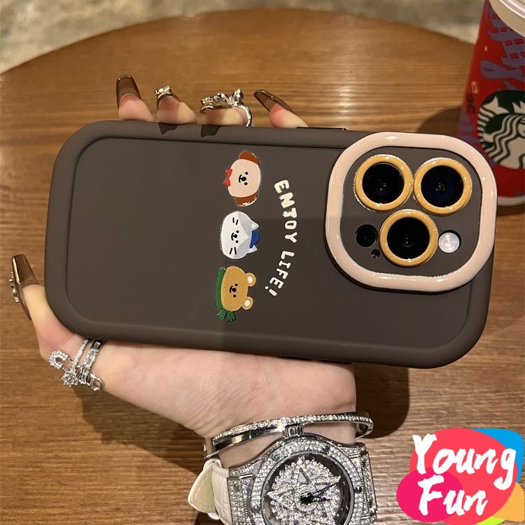 เคสโทรศัพท์มือถือแบบนิ่ม TPU ใส ลายการ์ตูนสัตว์น่ารัก สําหรับ Samsung A12 A03S A11 A03 A23 A14 A13 A04E A04S A53 A73 A33 A52 A51 A71 A72 A22 A32 A02