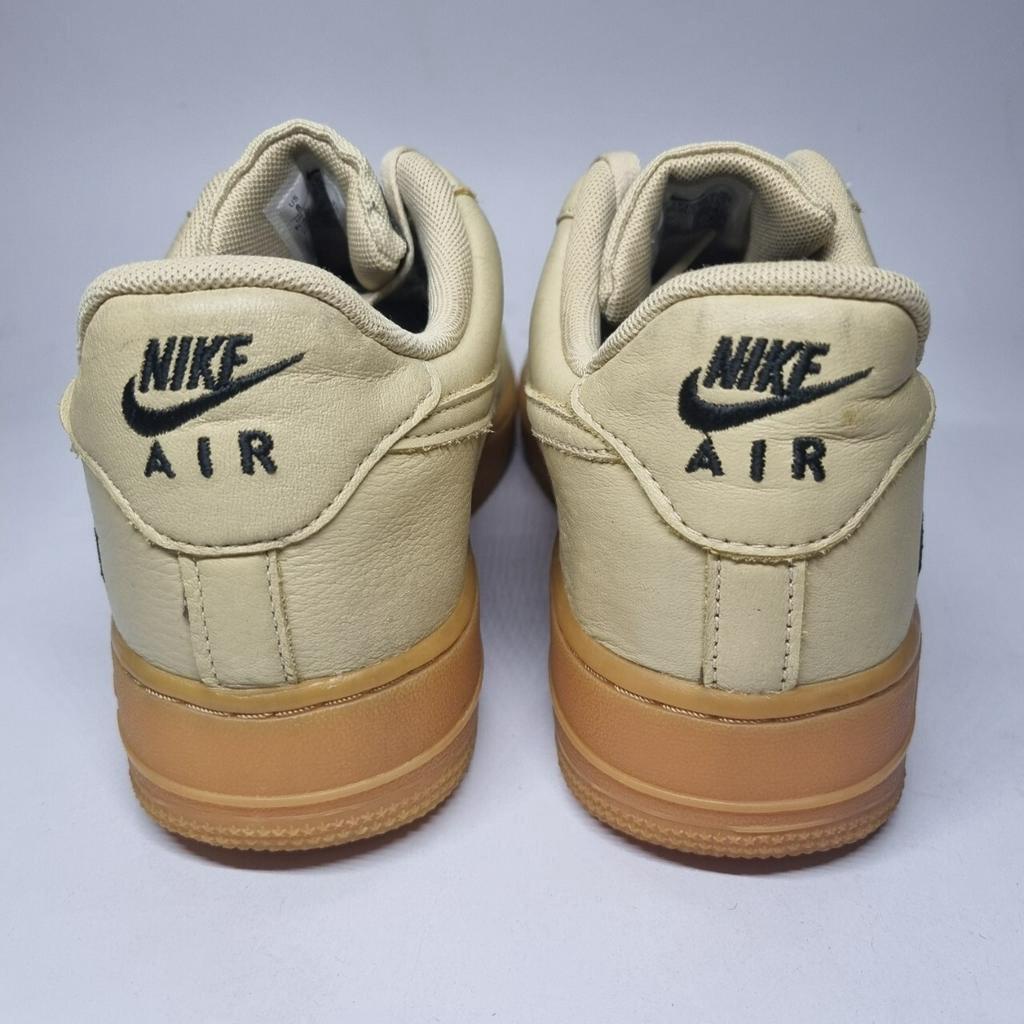 Nike Air Force 1 Low Gore-Tex Team Gold Khaki มือ2 สภาพดี แท้ 100%ผ้าใบผู้ชาย รองเท้า Hot sales