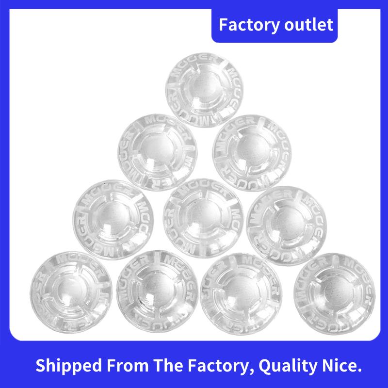 Mooer ฝาครอบปุ่มเห็ดเอฟเฟคกีตาร์ ทนทาน 10 ชิ้น