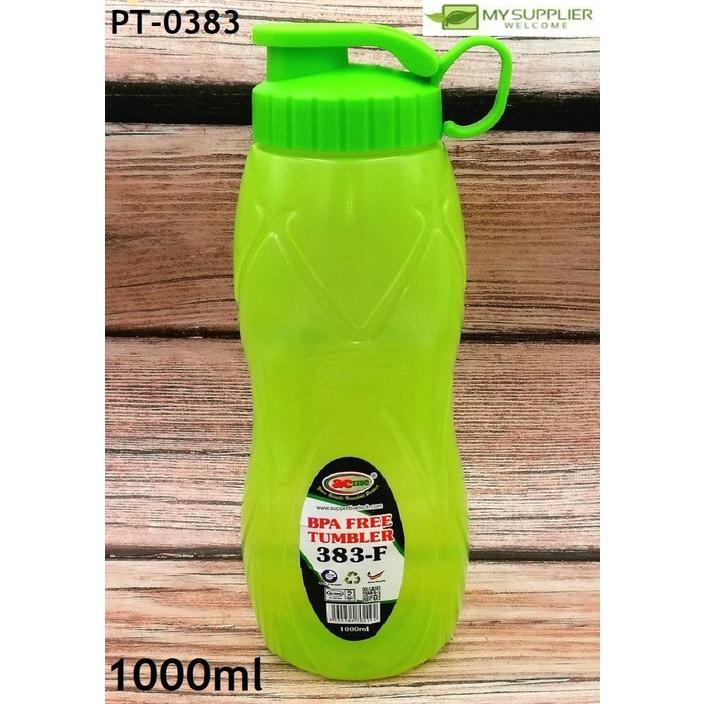 PT-0383 ACME 0383F Bpa Free Tumbler/ขวด 1000ml D7.5*H26cm