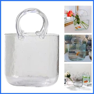 คอน แจกันแก้วใสตู้ปลาองค์กรอุปกรณ์เสริมภาชนะในครัวเรือนสําหร…