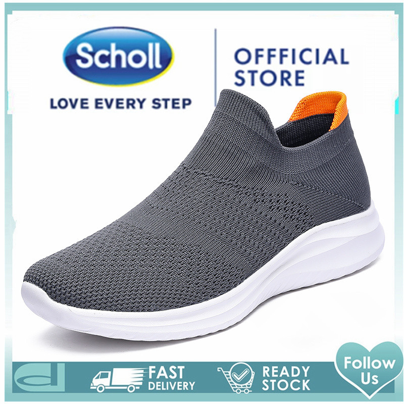 Scholl รองเท้าผ้าใบผู้ชาย สไตล์เกาหลี ขนาดใหญ่ 45 46