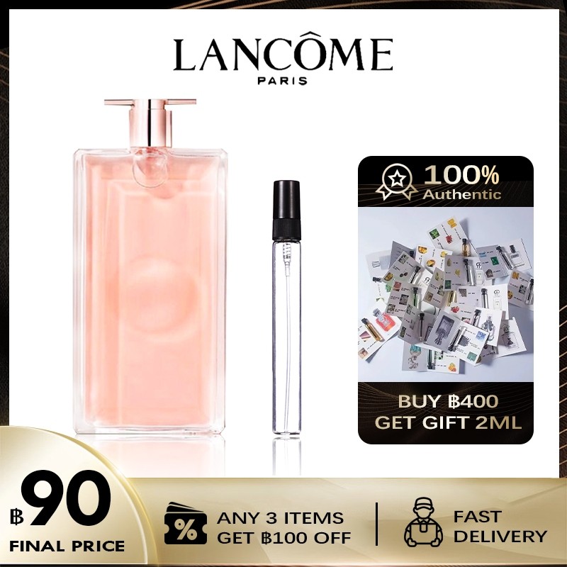 【 แจกเงินโทรฟรี】ของแท้ Lancome Idôle Popular Perfume Rose Fruit น้ำหอมแท้ 100%