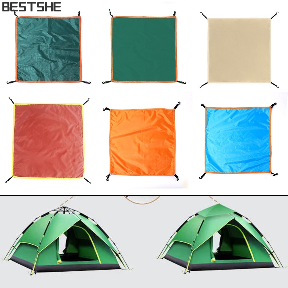 {bestshe} ผ้าคลุมผ้าใบกันน้ําเต็นท์ Sun Shelter ผ้าคลุมกันฝนเต็นท์กันน้ําผ้าคลุมหัวเต็นท์