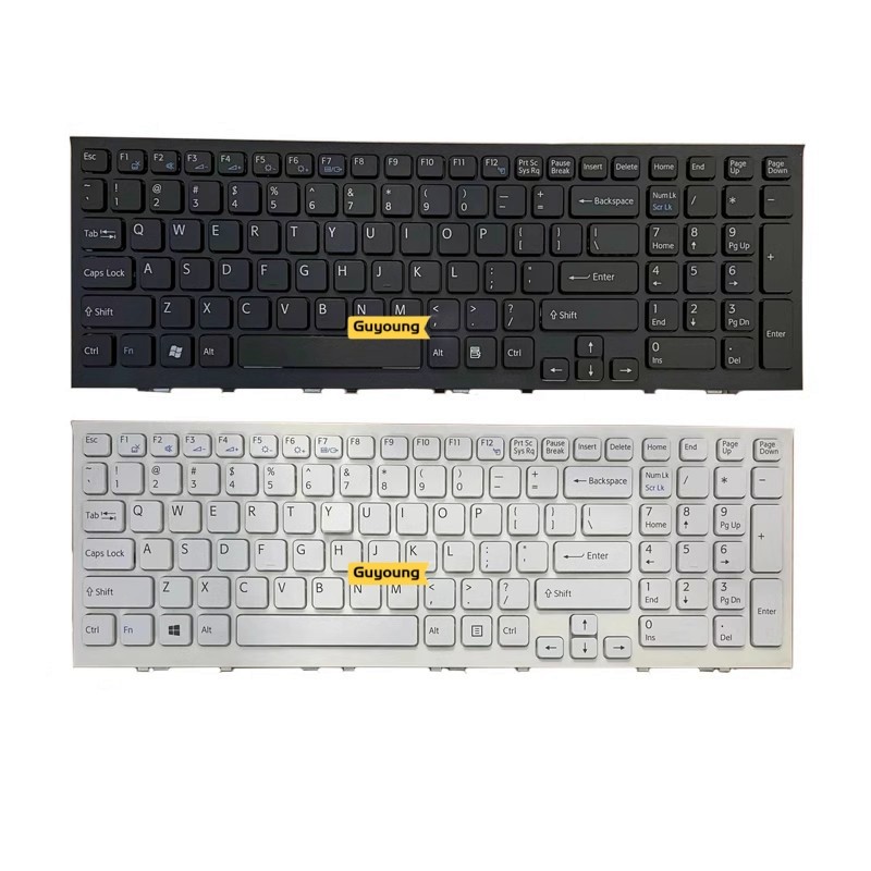 คีย์บอร์ดแล็ปท็อปสำหรับ Sony Vaio VPC-EH EL EH111T EL111T EH1112T EH1S3C EH1S2 EH-111T EL-111T 112T 