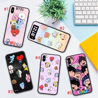 Hy7 เคสโทรศัพท์มือถือแบบนิ่ม ลาย BT21 BTS สําหรับ iphone 11 12 13 Pro Max