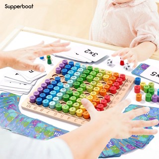 Supperboat 3 in 1 ลูกเต๋าพลาสติก หลากสี 1 ชุด พร้อมกระดาษรอง และห่วง 1 ชุด