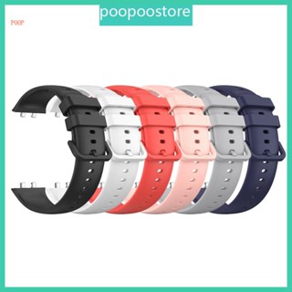 Poop สายนาฬิกาข้อมือซิลิกา สําหรับสมาร์ทวอทช์ Watch 3 Pro