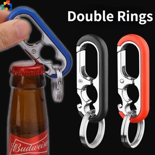 พวงกุญแจ จี้ที่เปิดขวดเบียร์ แบบพกพา แบบสร้างสรรค์ แบบเรียบง…