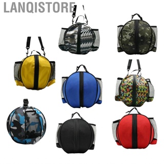 Lanqistore Round Basketball Bag  Large  Oxford Cloth  Universal for Outdoor