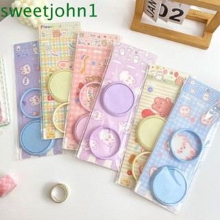 Sweetjohn กล่องพลาสติก สไตล์เกาหลี สําหรับใส่แปรงแต่งหน้า เครื่องเขียน ปากกา