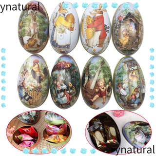 Ynatural กล่องดีบุก ใส่ยา น้ําตาล ขนาดเล็ก สําหรับปาร์ตี้