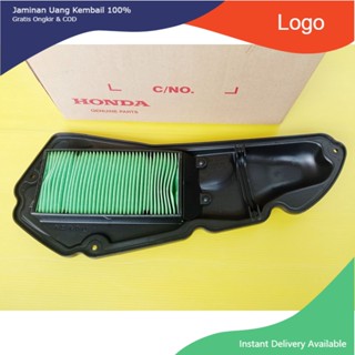 17210-K1Z-T00ไส้กรองอากาศแท้HONDA ADV160 ,PCX160 , Click 160i อะไหล่แท้ศูนย์HONDA()1ชิ้น