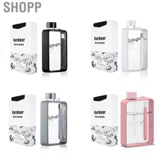 Shopp Sports Flat Water Bottle Portable Travel Flask Outdoor Fitness