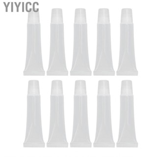 Yiyicc Lip Gloss Containers 10 Pcs 15ml  PVC Tube For Home