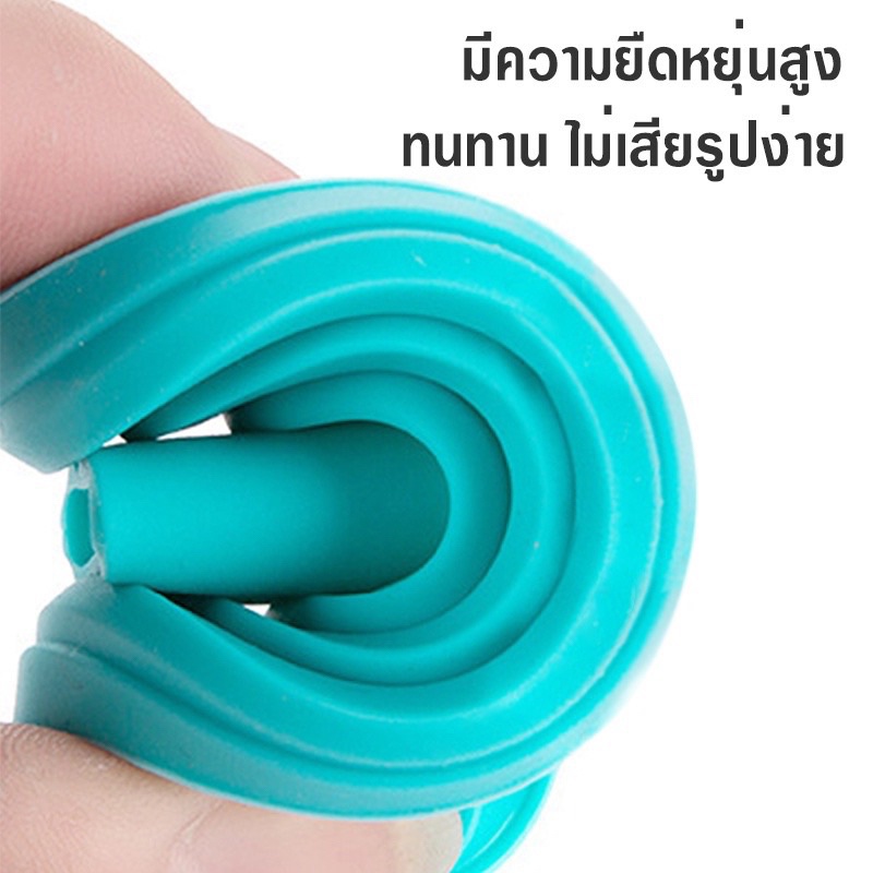 gtr EQA05(ร้านไทย)กรวยซิลิโคนพับได้ ขนาดพกพา (ใช้ในบ้าน เครื่องครัว  แก้วตวงและช้อนตวง) ราคา ถูกที่สุด ดีลบีเคเค แกลเลอรีภาพที่ 9