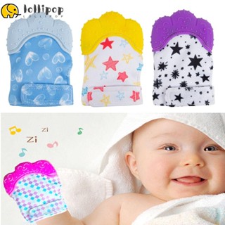 Lollipo1 ถุงมือเคี้ยว ของเล่นสําหรับเด็ก 3-6 เดือน 1 ชิ้น