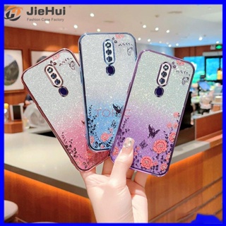 Jiehui เคสโทรศัพท์มือถือ ลายผีเสื้อกระพริบ สําหรับ OPPO F11 Pro MMHY