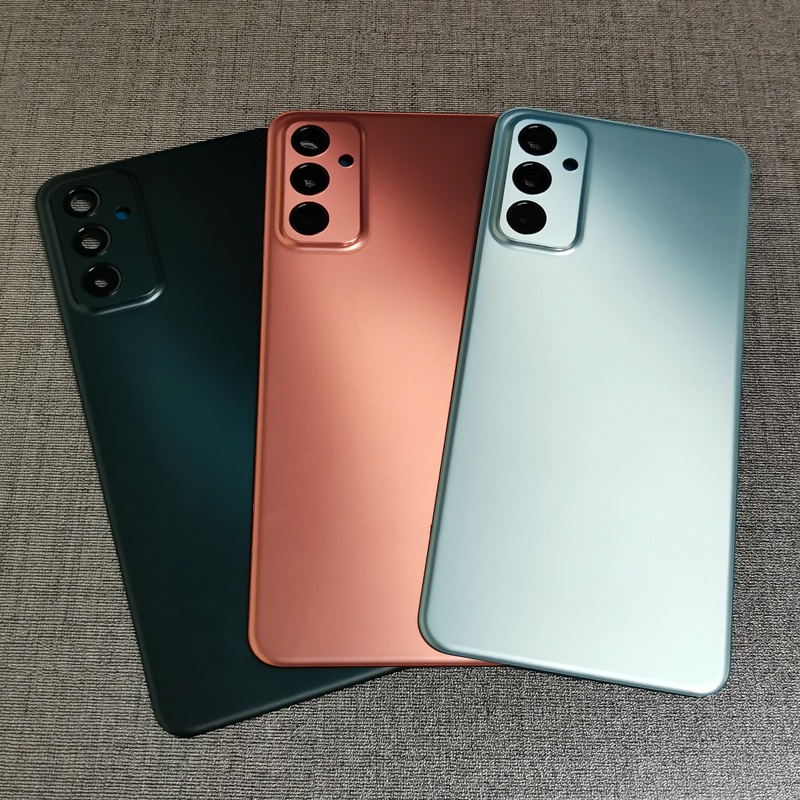 สําหรับ Samsung Galaxy M23 ฝาหลังแบตเตอรี่ด้านหลังเปลี่ยนเลนส์กล้อง Galaxy M23 M236B SM-M236B เคสโทร