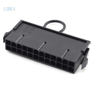Lidu11 สะพานจัมเปอร์พาวเวอร์ซัพพลาย 24-Pin ATX PSU 24P 24P ตัวเมีย สําหรับผู้เริ่มต้น