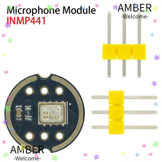 Amber โมดูลไมโครโฟน อินเตอร์เฟซ I2S พลังงานต่ํา ขนาดเล็กพิเศษ 2 ชิ้น