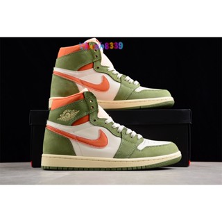 [Pure Original NK] Joe 1 High OG High-Top Celadon รองเท้ากีฬา รองเท้าบาสเก็ตบอล สไตล์เรโทร FB9934-300