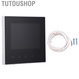 Tutoushop Thermostat Wifi Smart 100‑240V Strong  Interference with External Sensing Wire for Bedroom