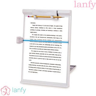 Lanfy ชั้นวางกระดาษ A4 แบบตั้งโต๊ะ ปรับได้ สําหรับออฟฟิศ โรงเรียน บ้าน