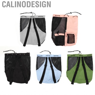 Calinodesign Surfing Mesh Beach Backpack Adjustable Shoulder Strap Lightweight Breathable and PVC Swimming for Gym