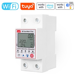 Tuya อุปกรณ์ป้องกันแรงดันไฟฟ้าอัตโนมัติ หน้าจอ LCD อเนกประสงค์ TOLO-9.7