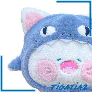 [Figatia2] หมอนตุ๊กตาฉลาม แบบนิ่ม ของเล่นสําหรับเด็ก