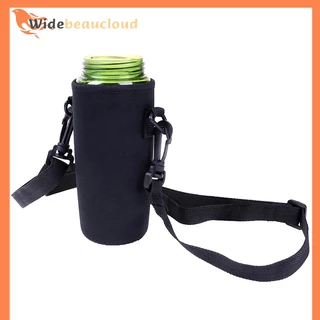Widebeaucloud 2000ml ขวดน้ําแขนฉนวนแขนกระเป๋ากระเป๋าแบบพกพาขวดแก้วถ้วยสูญญากาศแก้วอุปกรณ์เสริม