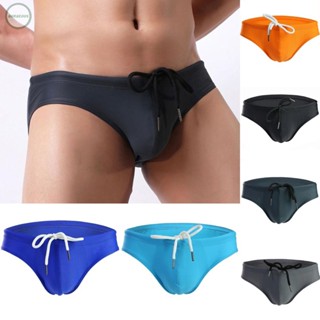 GORGEOUS~Mens Swim Bathing Pants Breathable Triangle Strap Swimming Trunks Briefs