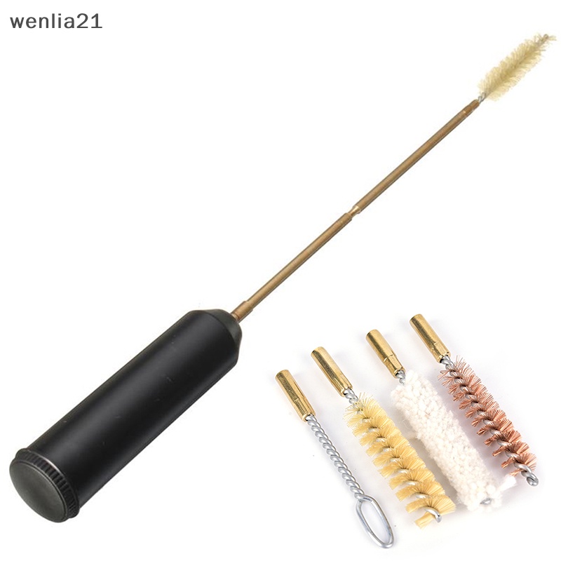 [wenlia21] 7 ชิ้น/เซ็ต Pro ชุดทําความสะอาดแบบพกพา Hand Rod แปรงเครื่องมือทําความสะอาดสําหรับ s Boutique