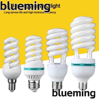 Blueming2 หลอดไฟ LED AC220V 15-105W แบบเกลียว สีขาว สไตล์เรโทร สําหรับแต่งหน้า