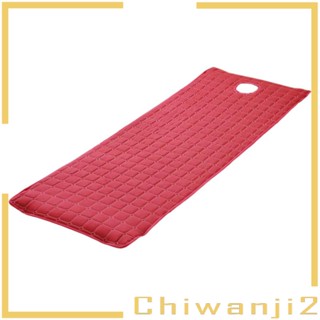 [Chiwanji2] แผ่นที่นอนนวดหน้า มีรูระบายอากาศ ขนาด 71x24 นิ้ว สีขาว