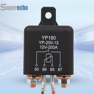 [superecho.th] ซ็อกเก็ตรีเลย์สตาร์ทเตอร์ เปิด ปิด แบตเตอรี่ 4 ขั้ว DC 12V 120A สําหรับรถยนต์