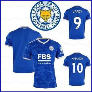 Gp1 2021-22 Leicester City F.C. เสื้อกีฬาแขนสั้น ลายทีมฟุตบอล Premier League Jersey Vardy Maddison ทรงหลวม พลัสไซซ์