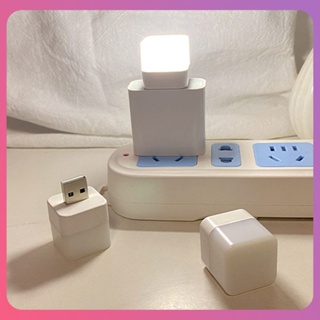 Creative แบบพกพา USB Night Light โคมไฟ LED ขนาดเล็กสำหรับอ่านหนังสือและ Power Bank ชาร์จปลั๊ก Mini USB โคมไฟขนาดเล็กรอบ Night Light โคมไฟแบบชาร์จไฟได้โคมไฟตั้งโต๊ะแบบชาร์จไฟได้โคมไฟอ่านหนั