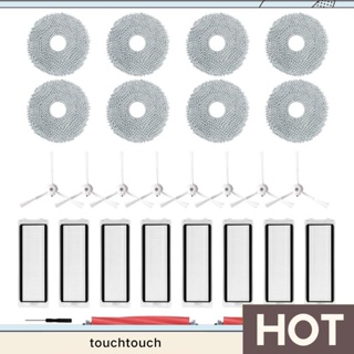 ถุงเก็บฝุ่น แปรงหลัก แปรงด้านข้าง แผ่นกรอง Hepa ผ้าม็อบ อุปกรณ์เสริม สําหรับเครื่องดูดฝุ่น Roborock Q Revo P10 Robtic
