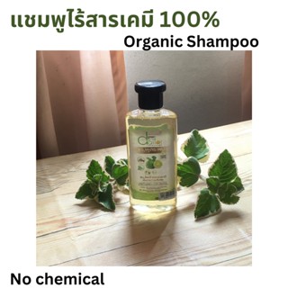 แชมพูสระผม กรีนดอยหล่อ ไร้สารเคมี 100% เหมาะสำหรับคนแพ้ง่าย ไม่ใส่ผงฟอง Organic herbs Shampoo no sls sle no chemical