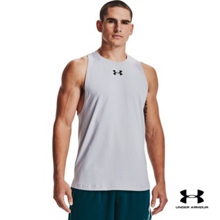 Under Armour Mens UA Baseline Cotton Tank อันเดอร์ อาร์เมอร์ เสื้อกล้าม UA Baseline Cotton สำหรับผู้ชาย