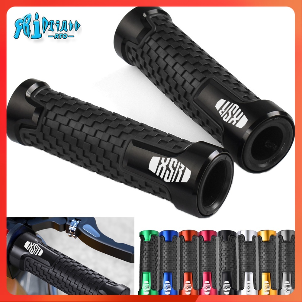 Rtomg แฮนด์มือจับยาง กันลื่น สําหรับรถจักรยานยนต์ Yamaha XSR155 XSR900 XSR700 XSR 155 700 900 2022 2